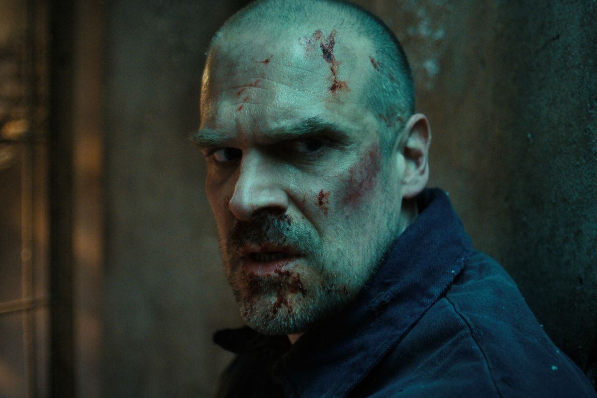 El actor David Harbour como Jim Hopper durante la cuarta temporada de "Stranger Things" (Foto: Netflix)