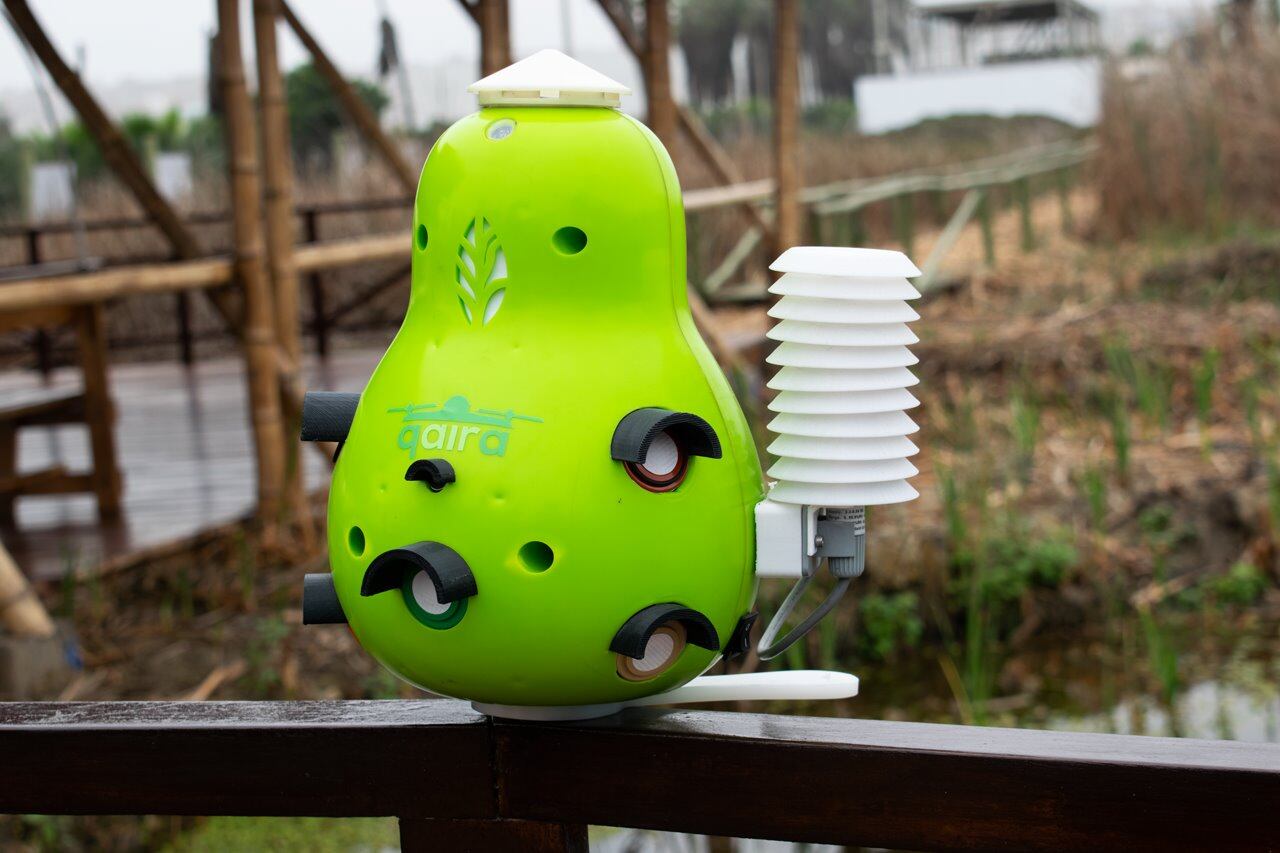 “qAIRa” ha desarrollado drones y robots que realizan monitoreo fijo y móvil de la calidad del aire.