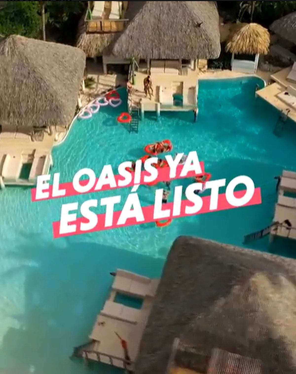 Un oasis en medio de República Dominicana será el lugar perfecto para el nuevo reality "¿Por amor o por dinero?" (Foto: Telemundo)