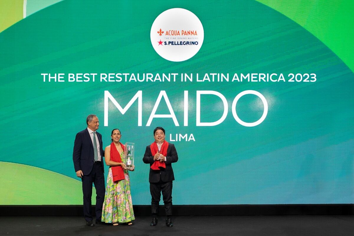 Florencia Rey y Mitsuharu Tsumura de Maido en The Latin America's 50 Best.