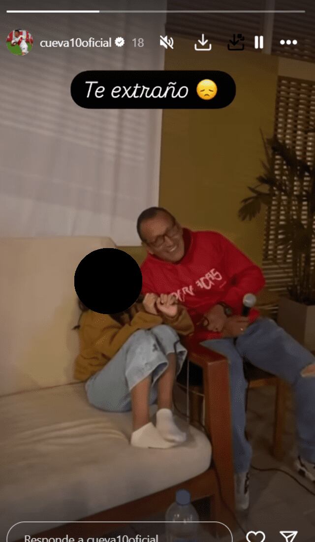 Publicación de Christian Cueva por Navidad | Foto: Instagram