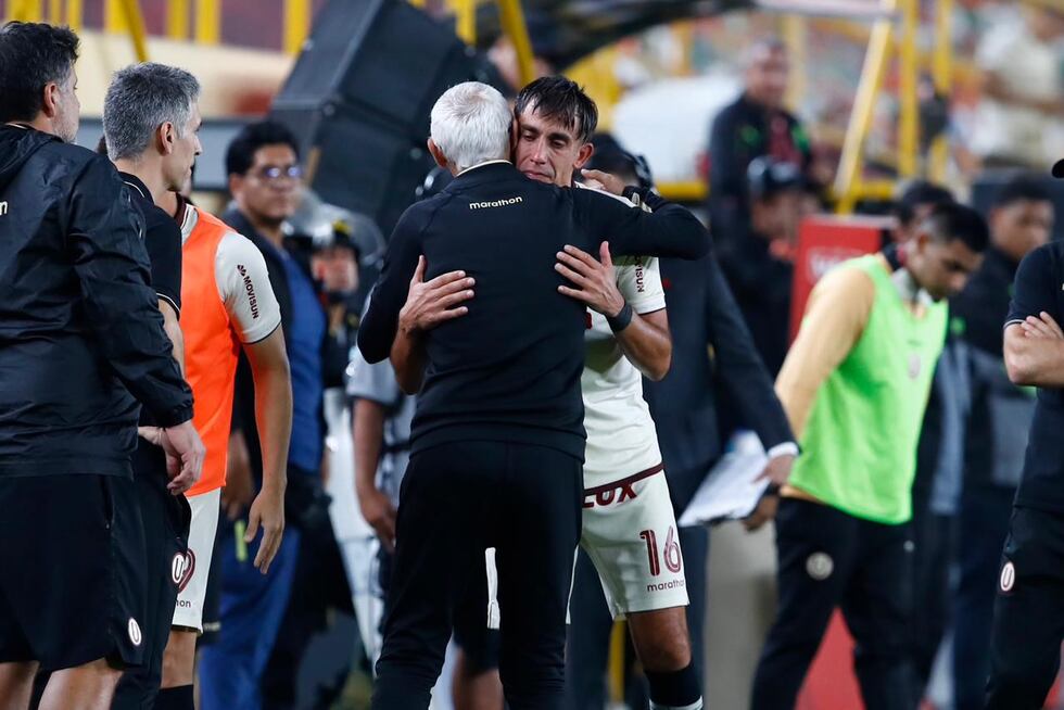 Martín Pérez Guedes se retiró del fútbol y jugó su último partido con Universitario. (Foto: Fernando Sangama / GEC)