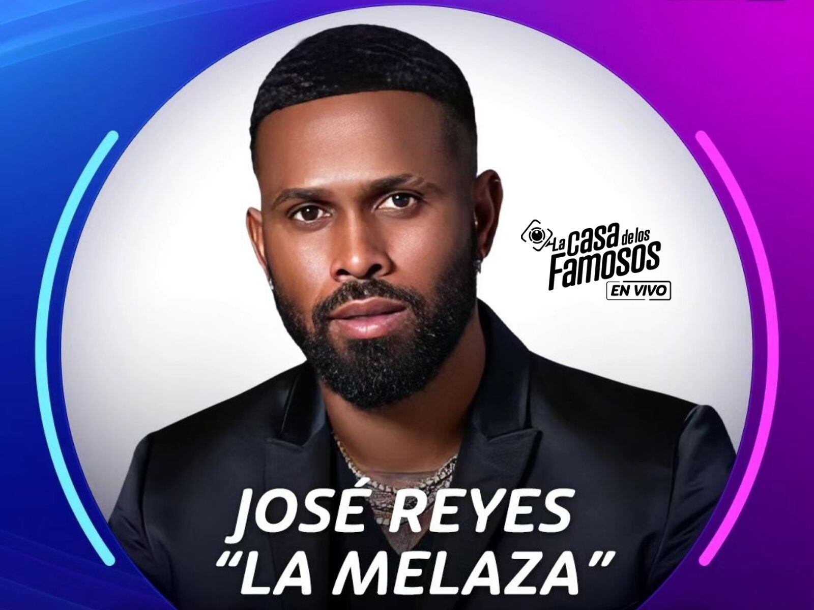 José Reyes, más conocido como "La Melaza", sigue en competencia en la cuarta temporada de "La casa de los famosos 4" (Foto: Telemundo)