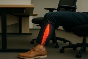 ¿Cómo funciona el sóleo? El músculo que trabaja incluso cuando estás sentado: así puede ayudarte a quemar grasa