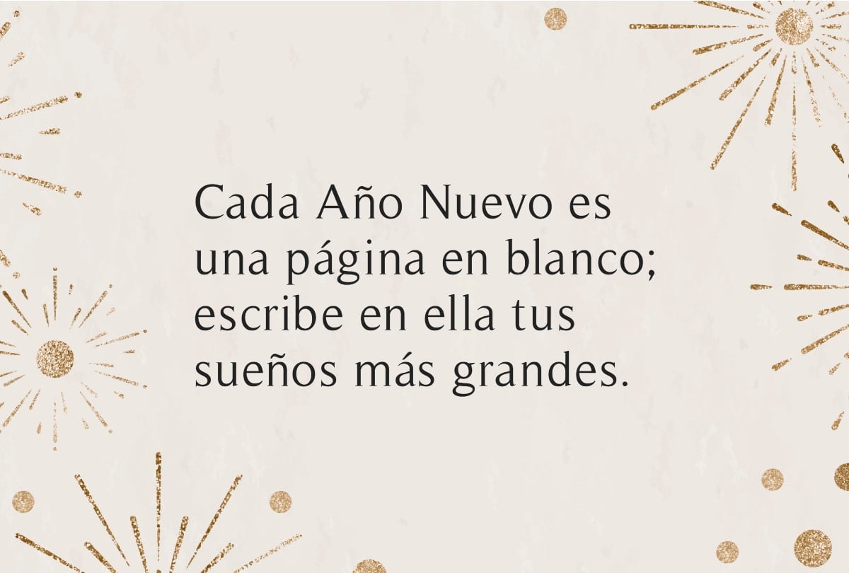 Encuentra en estas citas de Año Nuevo para empezar un 2026 motivado la energía que necesitas. | Crédito: Freepik / Composición Mag