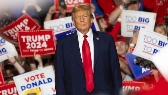 Donald Trump es el virtual candidato republicano a las elecciones presidenciales de noviembre de este año. (Getty Images).