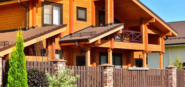 ¿Por qué en Estados Unidos se construyen casas de madera?