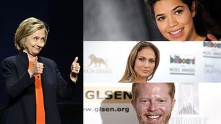 Estrellas de Hollywood apoyan la candidatura de Hillary Clinton