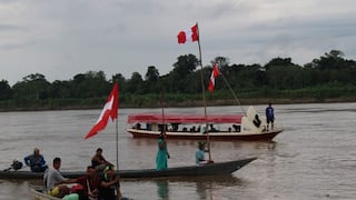 Loreto: comunidades nativas mantienen bloqueo del río Marañón por sétimo día