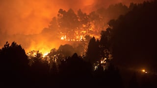 Incendio sin control en Islas Canarias hace huir a 9.000 personas | FOTOS