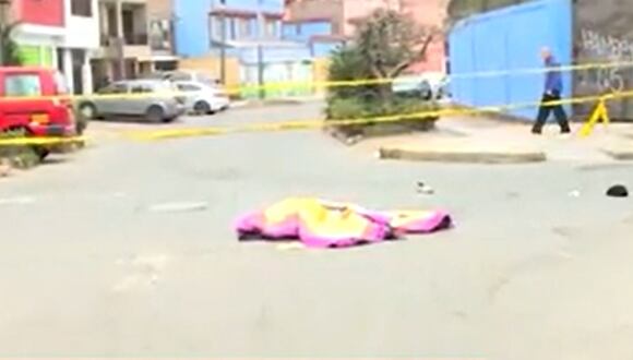 Una persona fue asesinada en el Callao tras resistirse a un intento de robo | Captura de video / América Noticias
