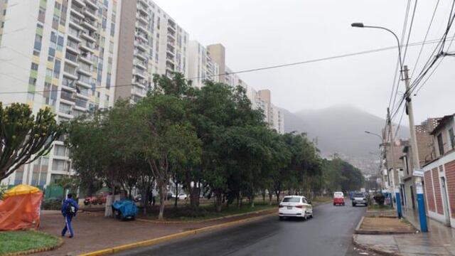 Lima: reportan llovizna en varios distritos de la capital y humedad llega cerca a 90 % | FOTOS