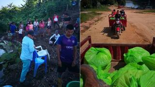 Loreto: cuatro trabajadores ediles que repartieron alimentos en 20 comunidades nativas dieron positivo a COVID -19