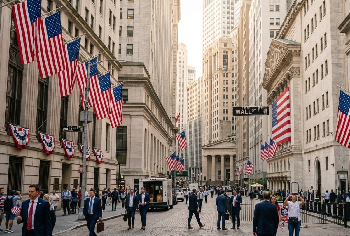 La Bolsa de Nueva York suspenderá sus operaciones el 3 de julio por la observancia del feriado federal en EE.UU. | Crédito: Imagen creada por El Comercio MAG usando Gemini