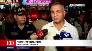 Ministro Romero se mostró a favor del uso de armas no letales por parte de serenos y dice que ya prepara las capacitaciones | VIDEO