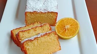¿Cómo hacer un queque de naranja dulce y esponjoso? La receta infalible
