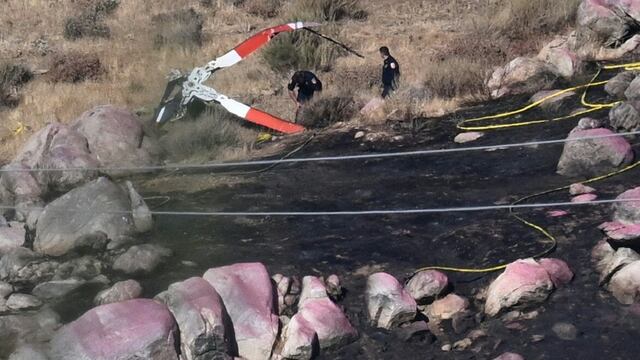 Choque entre dos helicópteros que combatían incendio deja tres muertos en California