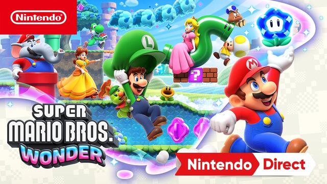 Super Mario Bros. Wonder, el nuevo juego de la saga, llega el 20 de octubre a Nintendo Switch