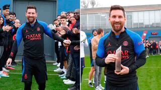 Messi regresó a los entrenamientos con PSG tras ganar la Copa del Mundo