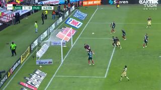 América vs. Puebla: goles de Henry Martín y Reyes para el 1-1 en el Azteca | VIDEO
