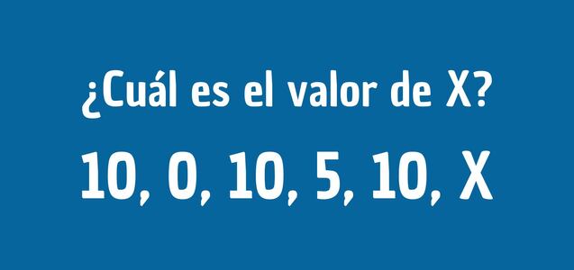 Ejercicio matemático para responder rápido: ¿Hallarás el valor de X en 8 segundos?