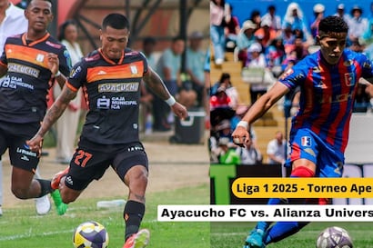 Ayacucho FC venció 3 - 2 a Alianza Universidad por el Torneo Apertura de la Liga 1 2025