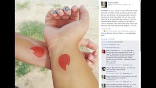Facebook: se enamoran por Tinder y lo agradecen tatuándose logo
