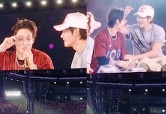 BTS en Perú: V “peruaniza” a Jungkook y le enseña un popular brindis