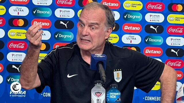 Las 10 frases que demuestran el enojo de Marcelo Bielsa, DT de Uruguay, contra Estados Unidos y Conmebol en la Copa América 2024. Foto: Conmebol