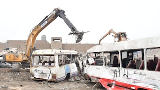 ATU: chatarrean 107 vehículos de transporte público con más de 35 años de antigüedad durante el 2025