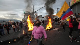 Ecuador amplía estado de excepción de tres a seis provincias por protestas