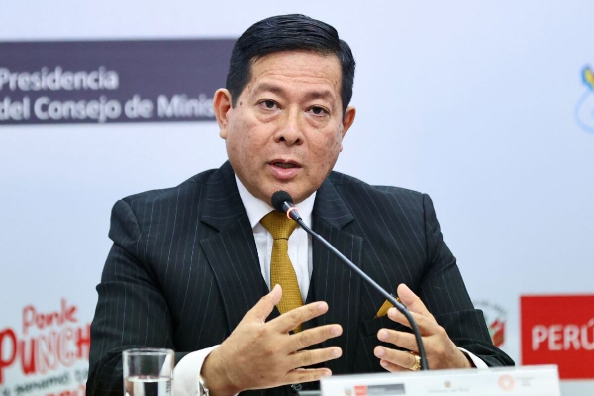 Eduardo Arana afirma que hay coincidencia con el Congreso sobre la aprobación de la norma. (Foto: Andina)