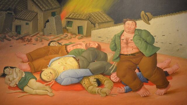 FOTOS: las obras del Fernando Botero más polémico y político