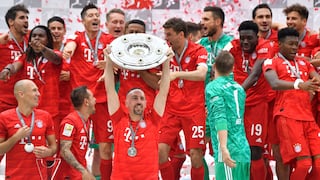 Bayern Múnich se proclamó campeón de la Bundesliga tras vencer 5-1 alEintracht Frankfurt