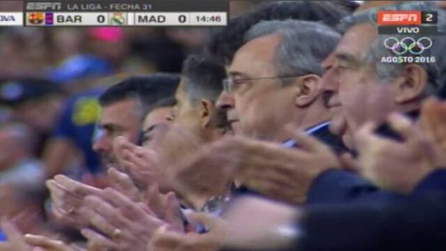 Barza-Real Madrid: Camp Nou ovacionó a Cruyff en el minuto 14