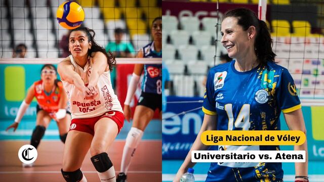 Universitario venció por 3 - 1 a Atenea en partido por la Liga Nacional de Vóley 2025