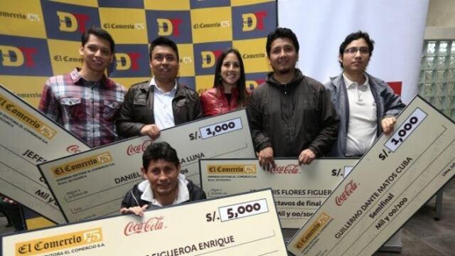 ¡Felicitaciones a los ganadores de la Polla Coca Cola!