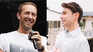 Coldplay en Lima: Bruno Pinasco usó una corbata para entrevistar a Chris Martin y cantante lo felicitó