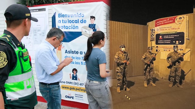 ERM 2026: ONPE modifica protocolo de seguridad para elecciones y delega control de locales a FF. AA. y Policía Nacional