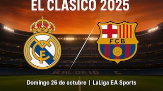 ¿Cómo ver el clásico FC Barcelona-Real Madrid por LaLiga 2025-26?