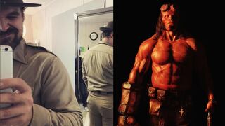 Así se transformó el sheriff de "Stranger Things" en "Hellboy" [VIDEO]