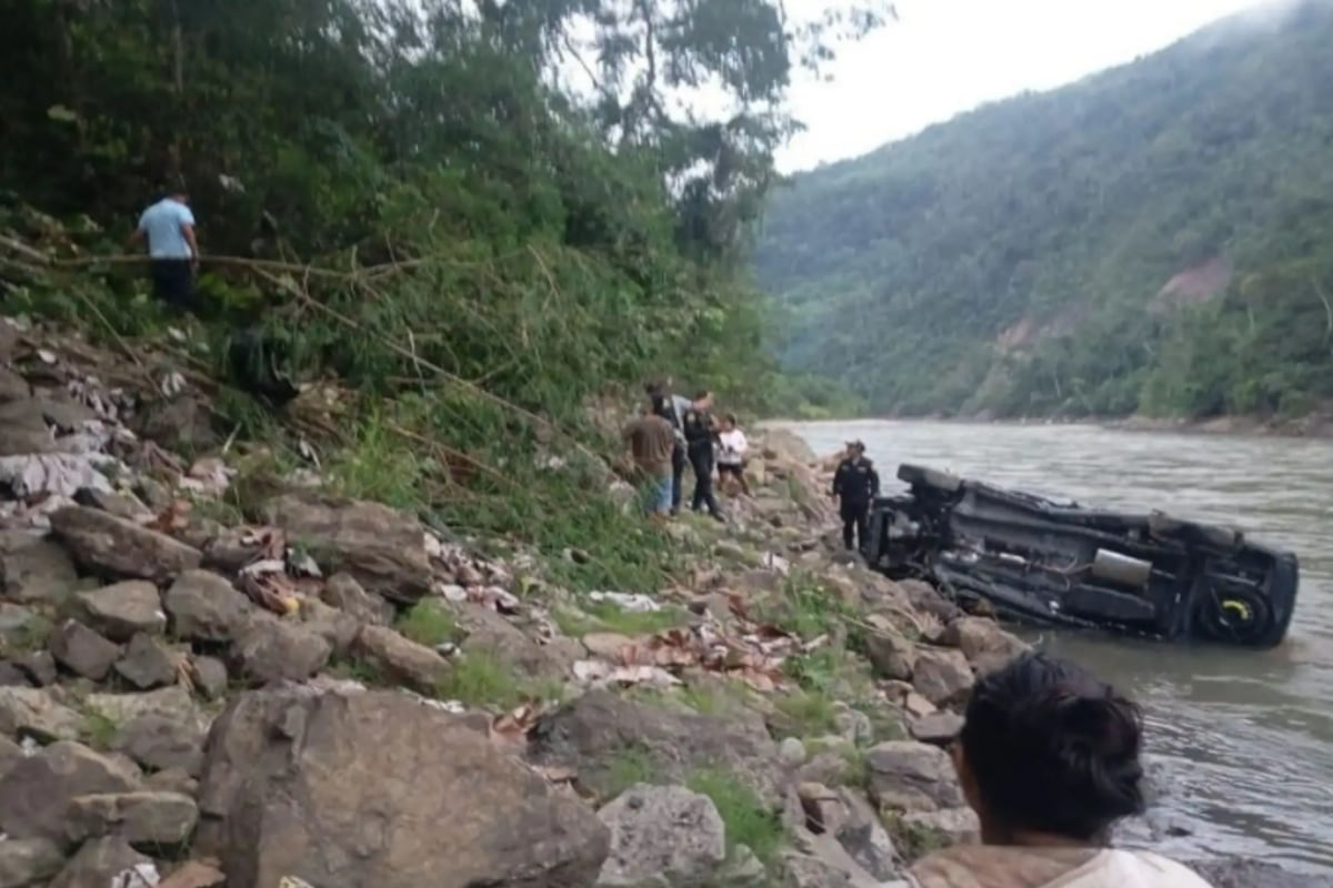 Junín: Cantante folclórica sobrevive a despiste que dejó muerto a su esposo en el río Perené