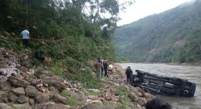Junín: Cantante folclórica sobrevive a despiste que dejó muerto a su esposo en el río Perené