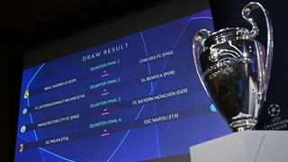 Cruces confirmados en cuartos de final de Champions League