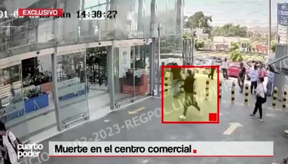 La extraña muerte en el Jockey Plaza. (Foto: Cuarto Poder)