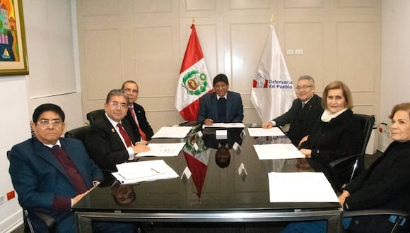 La Comisión Especial que elegirá a miembros de la Junta Nacional de Justicia fue instalada este miércoles. (Foto: @Defensoria_Peru / X)