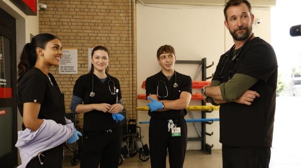 Una escena de la serie "The Pitt" en HBO MAX.