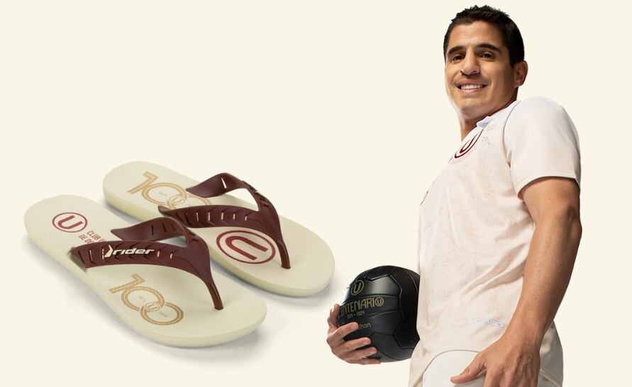 Rider y Club Universitario de Deportes, se unieron para realizar unas colaboración que rinde homenaje al club crema por su centenario.