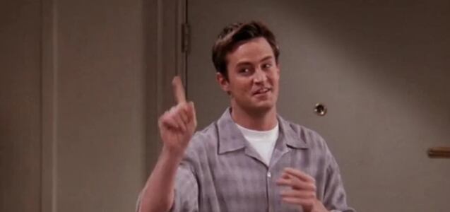 ¿Por qué Matthew Perry no vio nunca "Friends"?
