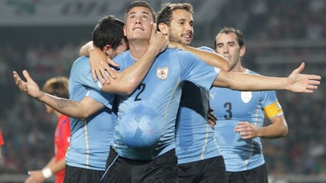 Uruguay venció 1-0 a Corea del Sur en gira asiática